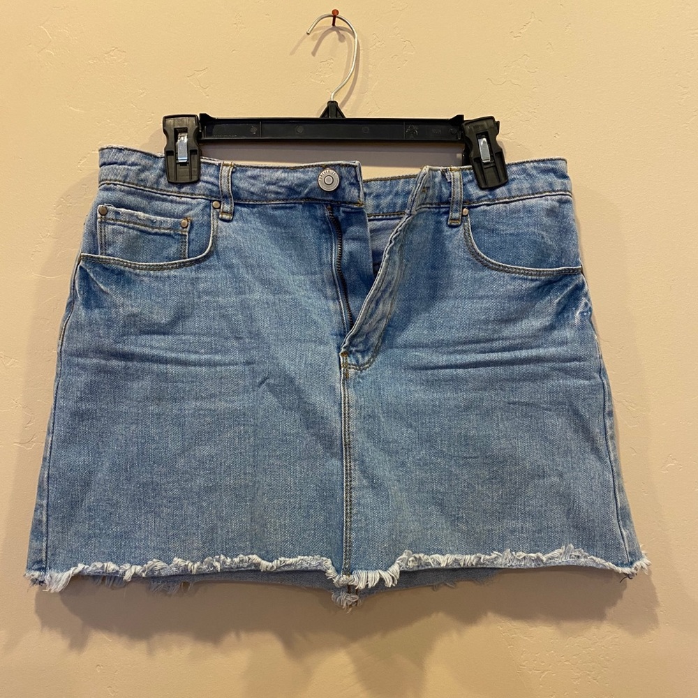 Denim skirt